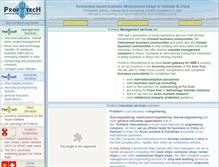 Tablet Screenshot of proftech.org